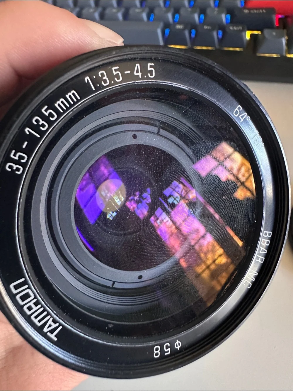 Tamron Adaptall-2 35-135mm f/3.5-4.5 Macro Zoom Lens for Canon FD